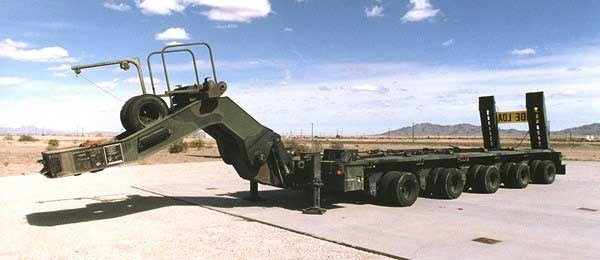 M1000 70 Ton Heavy Equipment Transporter Trailer