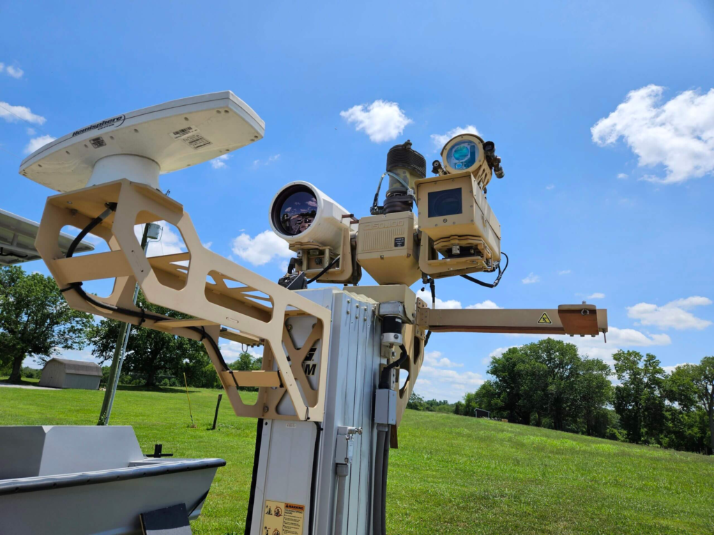 Telephonics RaVEN-M mobile surveillance platform view 1